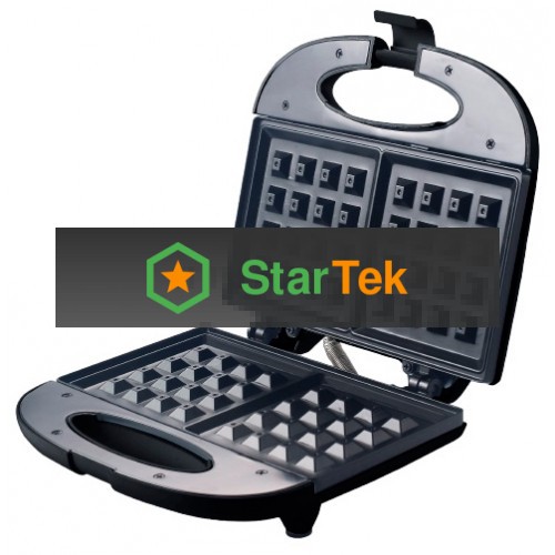 Вафельница Centek CT-1447,800 Вт. ВЕНСКИЕ ВАФЛИ анти пригарное покрытие, нагрев до 220 гр (в уп. 8 шт)