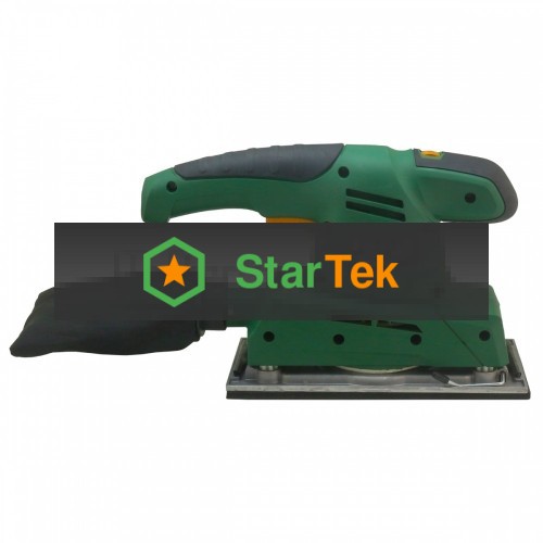 Машинка шлифовальная плоская (вибрационная) КАЛИБР МПШ-300Р 300Вт 115х230мм рег.об. пылеотсос.