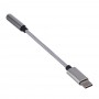 Адаптер GoPower Jack3.5MM(F)-TYPE-C(M) 00-00027481 0.1M белый