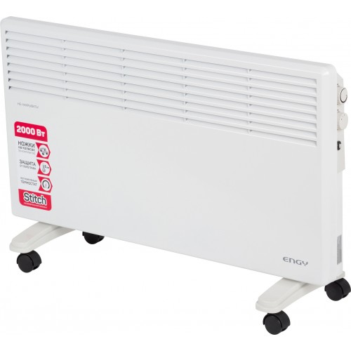 Конвектор электрический Engy EN-2000 Standard, 2000 Вт, 25 м2, термостат (010553)