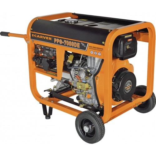 Генератор Carver PPG- 7000DE 6.3кВт