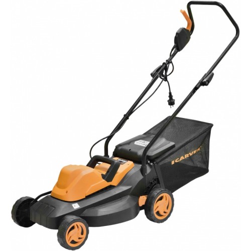Газонокосилка CARVER LME-1437 эл. 1400Вт ширина 37см рег.высоты травосборник 35л