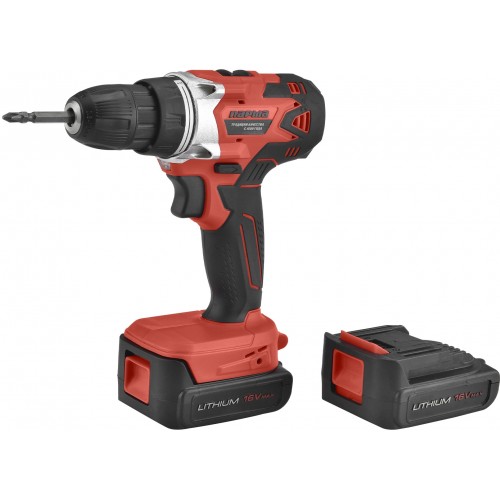 Дрель-шуруповерт Парма ДША-02-2016/2Li, 18 В, 2 Ач, аккумуляторная