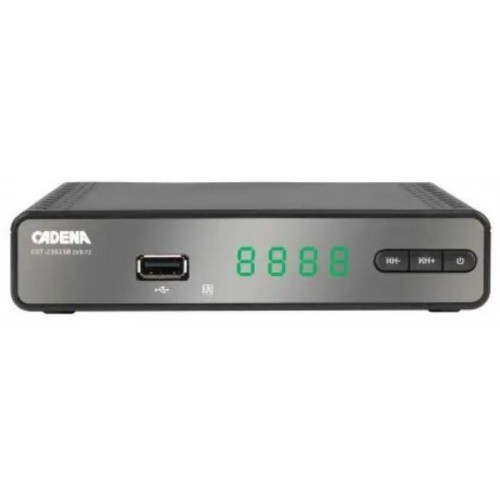 Приемник цифровой эфирный Cadena CDT-2351SB