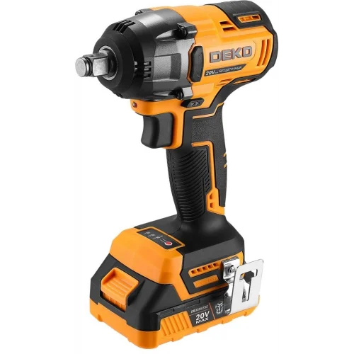 Гайковерт аккумуляторный бесщеточный DEKO DKIS-Li, 20В, 1*3.0Ач, 370 Нм
