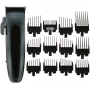 Машинка для стрижки Rowenta TN1551E0 серебристый/черный (насадок в компл:12шт)