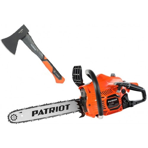 Бензопила Patriot PT 3816 + топор APF-600 1470Вт 2л.с. дл.шины:16