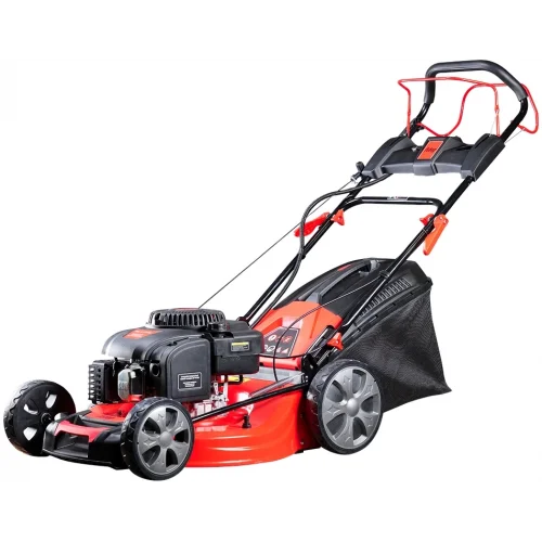 FUBAG Газонокосилка бензиновая самоходная с электростартером FPL 56 SM ES (4,3 л.с,4 тактный самоходна, ширина скаш 56 см, высота скаш мм 25-75, Мульчирование да, сборника, л 60) 46296