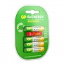 Аккумулятор GP 100AAAHC3/1RGY-2CRCB4 40/400 AAA NiMH 1000mAh (4шт) блистер