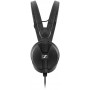 Наушники Sennheiser 506908/ накладные закрытые 16-22000Гц 1,5м отсоединяемый кабель+3м витой, 3.5мм/6.3мм 120дБ 70Ом