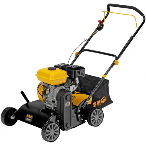 Скарификатор-аэратор бензиновый SAG-400, 212 см3, -15/+10 мм, 40 см Denzel