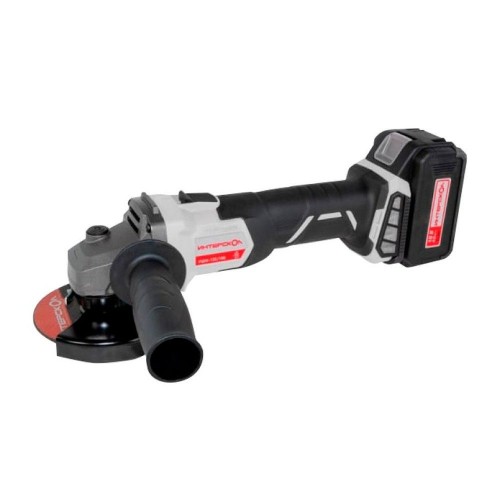 Аккумуляторная угловая шлифмашина ИНТЕРСКОЛ УШМ-125/18В Li-ion АПИ [578.4.1.70] кейс, 1 аккум. 4Ач, ЗУ