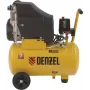 Компрессор Denzel воздушный DLC1300/24 безмасляный 1,3 кВт, 24 литра, 206 л/мин/ 58171