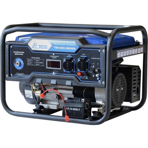 Электрогенератор бензиновый TSS SGG 2800EN, 3 кВт, 66 дБ, 50 кг