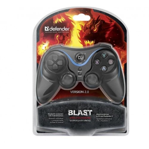 Геймпад Defender WRL BLASTER USB,BLUETH 64283 ANDROID,LI-ION