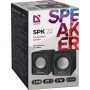 Акустическая 2.0 система Defender #1 SPK 22 черный, 5 Вт, питание от USB