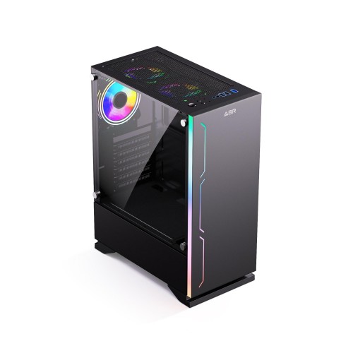 Компьютерный корпус ABR Robin I (1*USB 3.0, 2*USB 2.0, HD Audio, 3xRGb Fan, ATX, Micro-ATX)