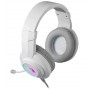 Игровые наушники Redragon Hylas Белые, RGB, 3.5 Jack (70840)