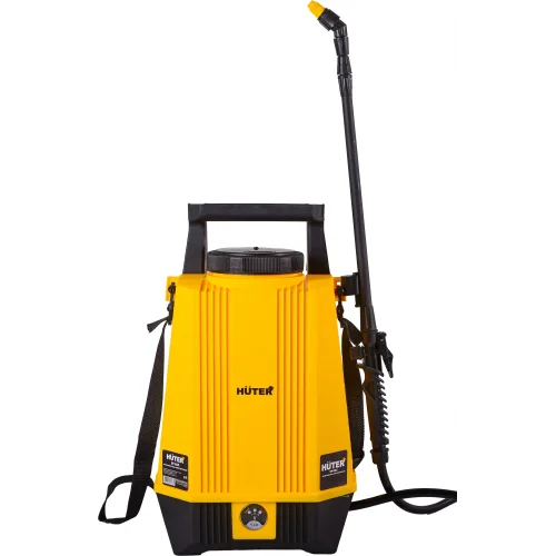 Опрыскиватель Huter SP SP-8AC аккум. наплеч. 8л желтый/черный (70/13/53)