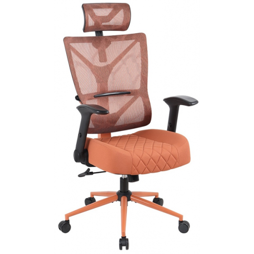 Кресло для руководителя Chairman CH566 оранжевый
