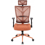 Кресло для руководителя Chairman CH566 оранжевый