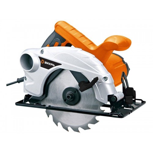 Дисковая пила ВИХРЬ ДП-160/1300 [72/11/4] 1300 Вт, 4500 об/мин, 160 мм, 4.4 кг