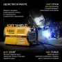 Аппарат инвертор. дуговой сварки DS-160 Compact, 160 А, ПВ 70%, диам.эл. 1,6-3,2 мм Denzel