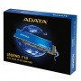 Накопитель SSD   ADATA LEGEND 710, 512Gb, PCIe 3.0 x4, M.2 2280, NVMe, R/W 2400/1600, с радиатором
