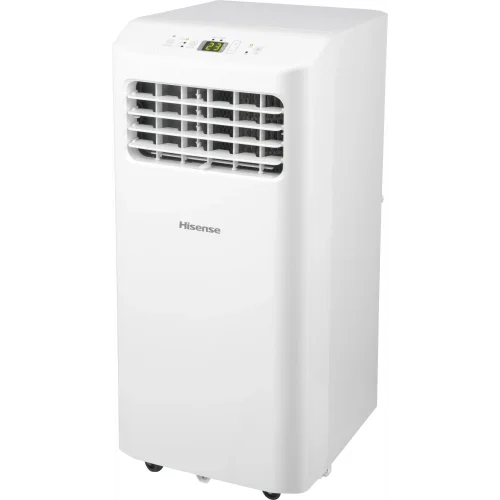 Кондиционер мобильный Hisense AP-07CR4GKVS00 7000 BTU, 14 м², 51 дБ, охлаждение, осушение, белый