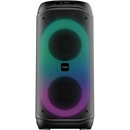 Минисистема Digma D-MC1722 черный 60Вт FM USB BT micro SD