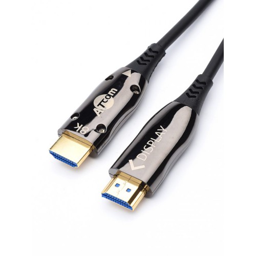 Кабель HDMI 20 м (HIGH speed, Metal gold, Optical) 8K VER 2.1 Кабель HDMI 20 м (HIGH speed, Metal gold, Optical) 8K VER 2.1