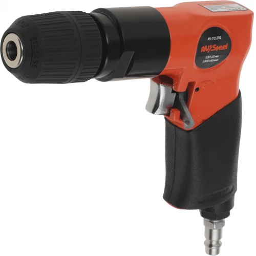Дрель прямая Av Steel AV-701101 106л/мин патр.:быстрозажимной оранжевый/черный