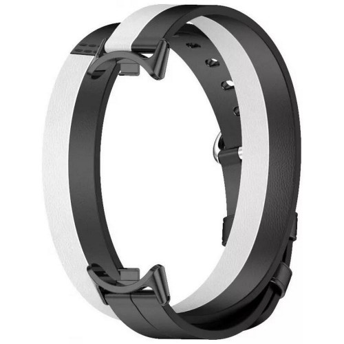 Ремешок для смарт-часов Xiaomi Smart Band 8 Double Wrap Strap - черный and White