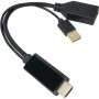Адаптер USB TO DP(F) CG599E-0.15M 4K*60HZ VCOM