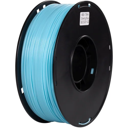 Пластик для принтера 3D Cactus CS-3D-ABS-1KG-L-BLUE ABS LUMINOUS d1.75мм 1кг 1цв.