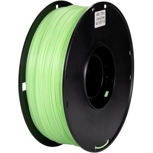 Пластик для принтера 3D Cactus CS-3D-ABS-1KG-L-GN ABS LUMINOUS d1.75мм 1кг 1цв.