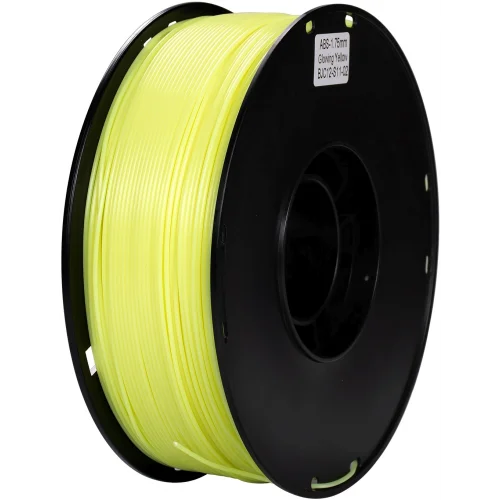 Пластик для принтера 3D Cactus CS-3D-ABS-1KG-L-YELL ABS LUMINOUS d1.75мм 1кг 1цв.