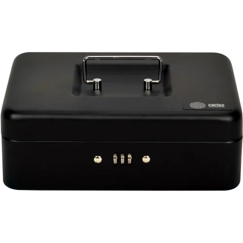 Ящик для денег без номинала Cactus CS-DCB-003 90x250x180 графитовый