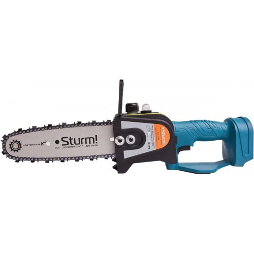 Аккумуляторная цепная пила б/щ Sturm!, 18 В, 1BatterySystem, шина 20 см, без ЗУ и АКБ CSC1808BL