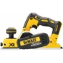 Аккумуляторный бесщеточный рубанок XR DeWalt DCP580N-XJ черный/желтый