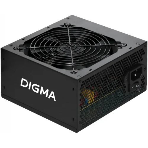 Блок питания Digma DPSU-600W-WH RTL, 600Вт, 80 PLUS, 120мм, черный