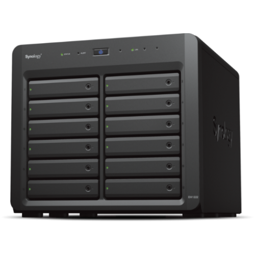 Модуль расширения Synology Expansion Unit for DS3622xs+,DS2422+/upto 12hot plug HDDs SATA(3,5' or 2,5')/1xPS incl Infiniband Cbl''