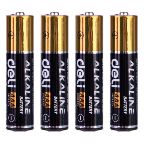 Батарея Deli E18505 AAA (4шт) блистер