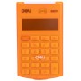 Калькулятор карманный Deli E39217/OR оранжевый 8-разр.