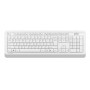 Клавиатура + мышь A4 Fstyler FG1010 клав:белый/серый мышь:белый/серый USB беспроводная Multimedia