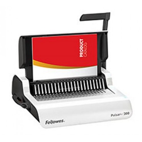 Переплетчик Fellowes Pulsar+ (FS-56276) A4/перф.17л.сшив/макс.300л./пластик.пруж. (6-38мм)