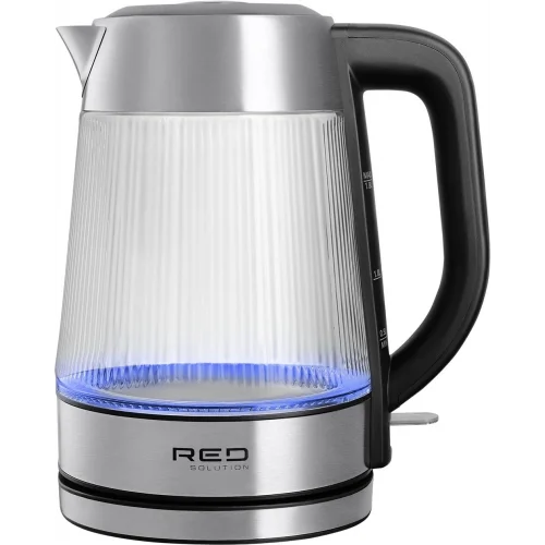 Чайник электрический Red Solution G121 1.8 л, 2200 Вт, черный/серебристый