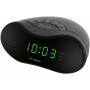 Радиобудильник Hyundai H-RCL200 черный LED проек.изоб. подсв:красная часы:цифровые AM/FM