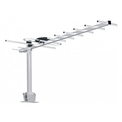 Антенна телевизионная Hyundai H-TAE140 11дБ пассивная серебристый