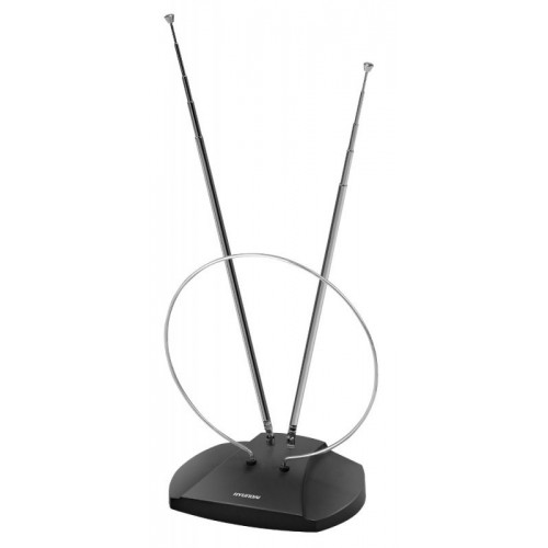 Антенна телевизионная Hyundai H-TAI120 3дБ пассивная черный